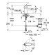 Grohe Смеситель для биде Eurosmart Cosmopolitan (32839000)