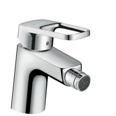 Hansgrohe Змішувач для біде одноважільний Logis Loop зі зливним гарнітуром (71250000)