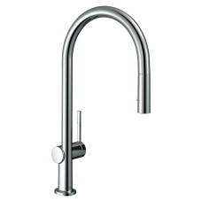 Hansgrohe Смеситель однорычажный для кухни Talis M54 с вытяжным душем (72801000)
