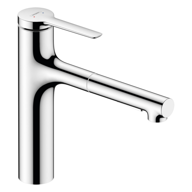 Hansgrohe Смеситель для кухни Zesis M33 Sbox lite 160, 2jet, с вытяжным изливом (74804000)