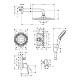 Hansgrohe Душевая система Crometta S 240 1jet Logis 8в1 (27958000)