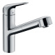 Hansgrohe Смеситель однорычажный для кухни M427-H150 с вытяжным изливом (71814000)