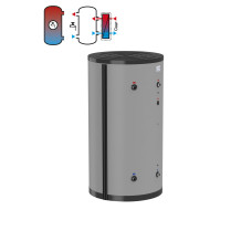 Flamco Накопичувальна ємність ГВП з нержавіючої сталі LS-E 750 без змійовиків (срібний) (19442)