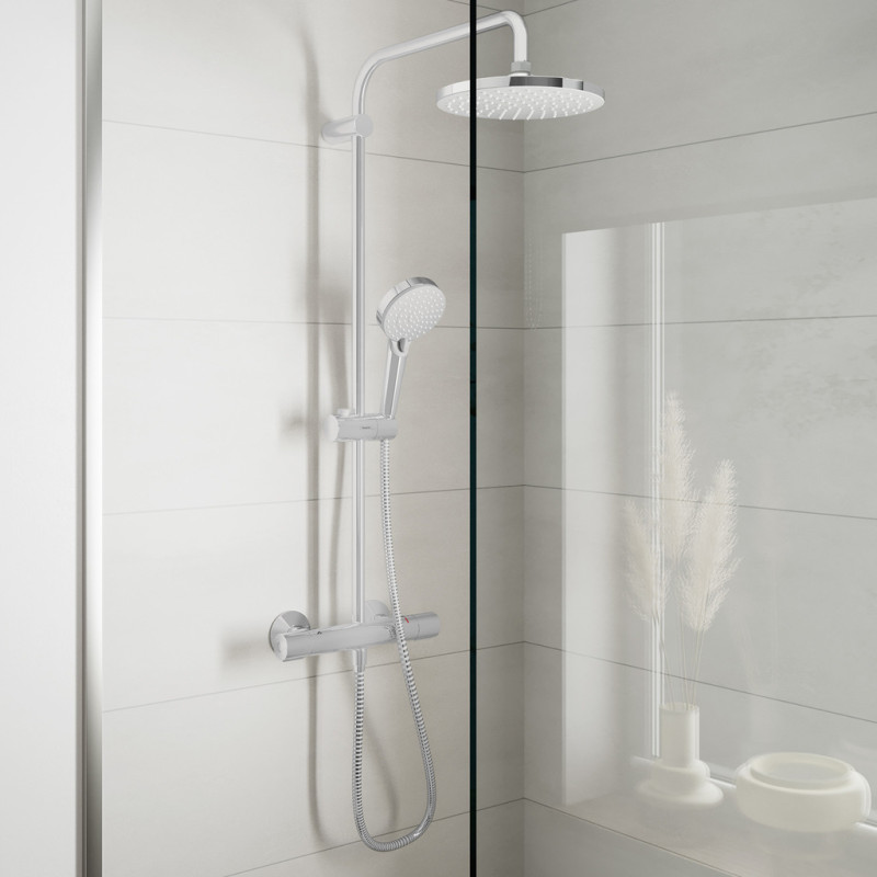 Hansgrohe Душевая система VERNIS BLEND 220 с термостатом