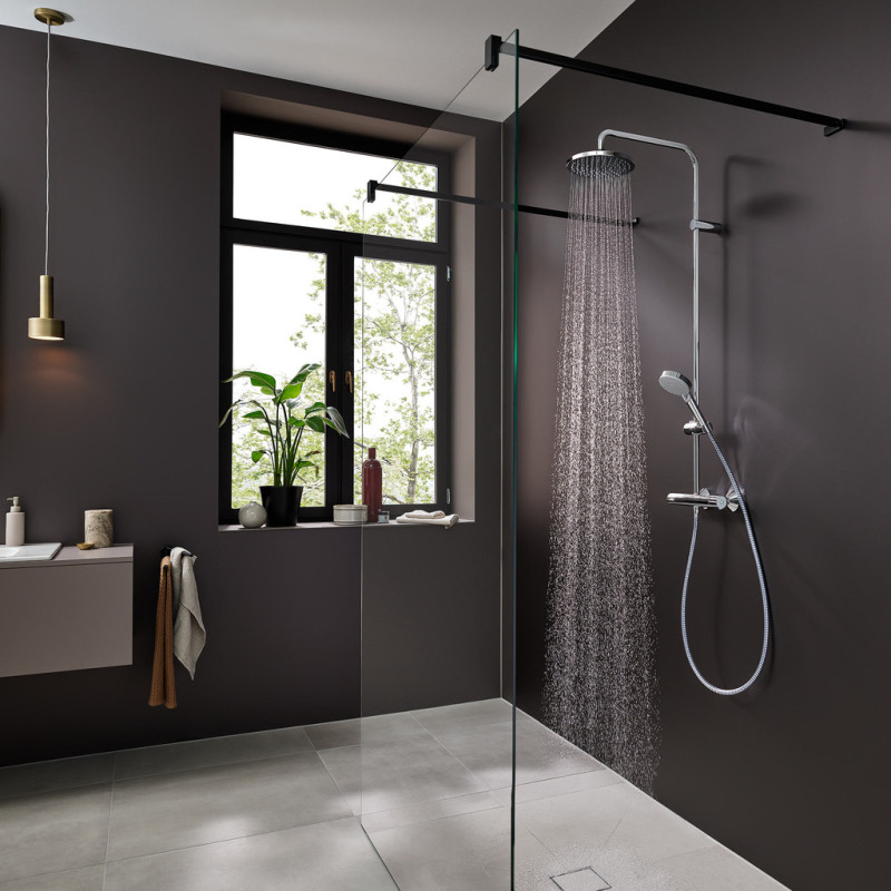 Hansgrohe Душевая система VERNIS BLEND 220 с термостатом