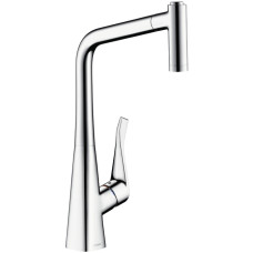 Hansgrohe Змішувач для кухні Metris Steel Optic (14820800)