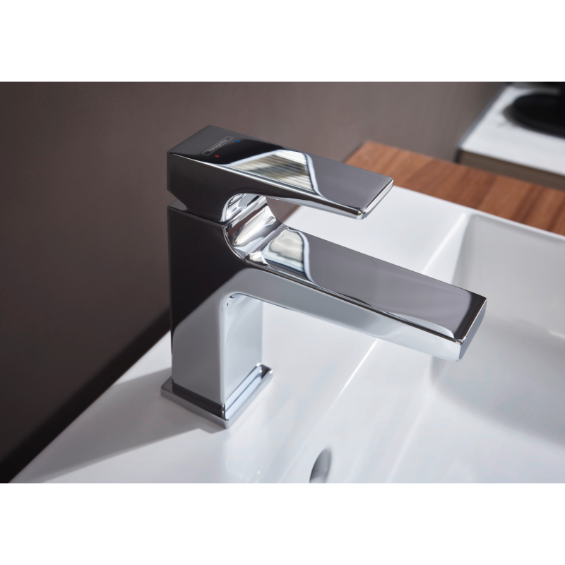 Hansgrohe Смеситель для раковины Metropol со сливным гарнитуром Push-Open (32500000)