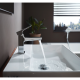 Hansgrohe Смеситель для раковины Metropol со сливным гарнитуром Push-Open (32500000)
