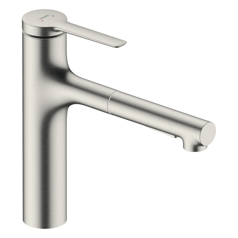 Hansgrohe Смеситель для кухни Zesis M33 Sbox lite 160, 2jet, с вытяжным изливом (74804800)