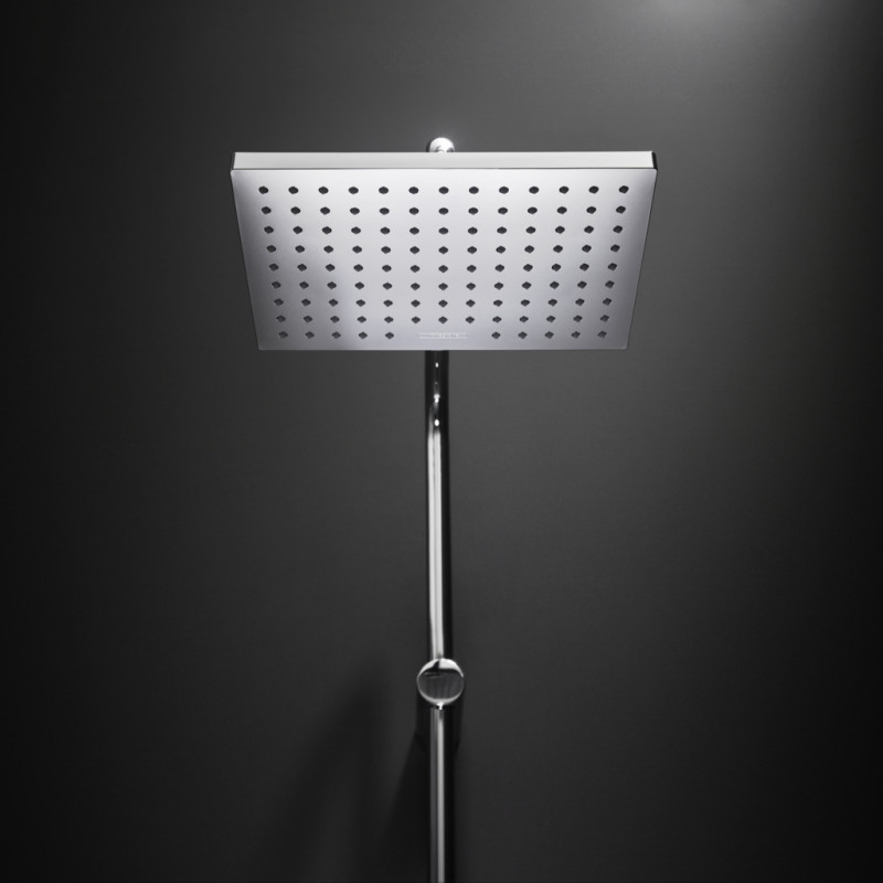 Hansgrohe Душевая система Vernis Shape Showerpipe 230 1jet с термостатом для ванны хром (26284000)