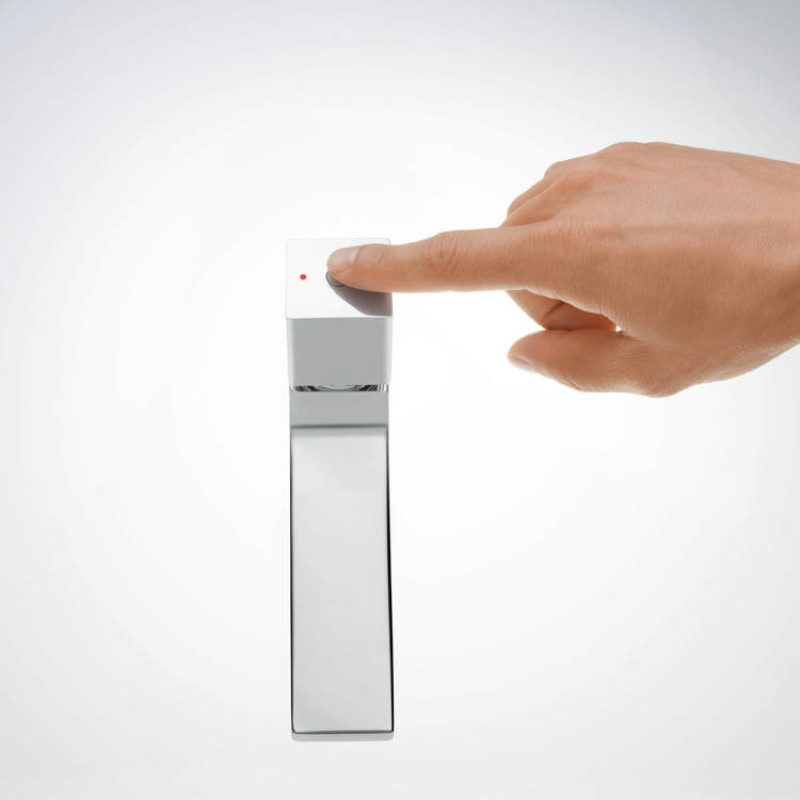 Hansgrohe Смеситель для умывальника Metropol Select со сливным гарнитуром Push-Open (32571000)