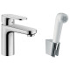 Hansgrohe Смеситель для умывальника Vernis Blade с гигиенической лейкой (71215000)