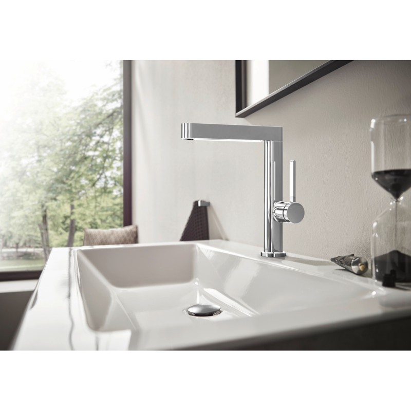 Hansgrohe Смеситель для умывальника Finoris с поворотным изливом (76060000)