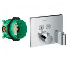 Hansgrohe Термостат Showerselect на 2 споживача + прихована частина