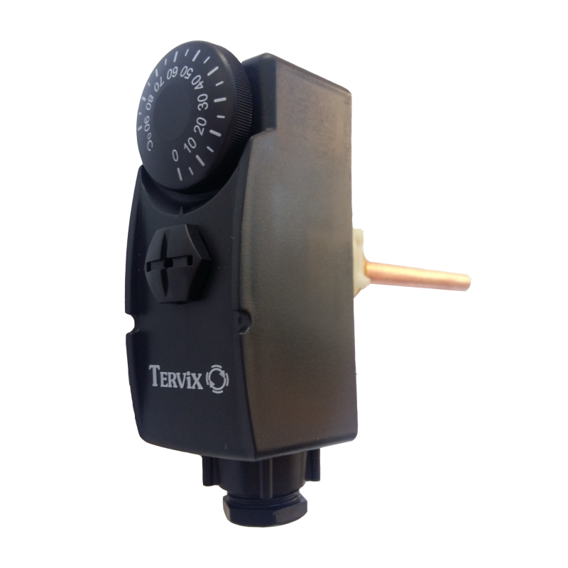 Tervix 102010 Термостат погружний ProLine, 0-90С поверхнева регуляція, G1/2", гільза 100мм (102010)