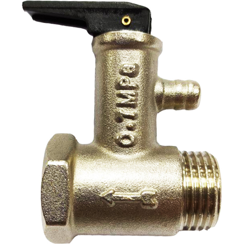 Tervix 301212 Запобіжний клапан для бойлера зі зворотним клапаном 1/2" 7 бар Pro Line Volcano (301212)