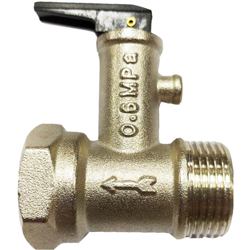 301222 Запобіжний клапан для бойлера зі зворотнім клапаном 3/4" 6 бар Tervix Pro Line Volcano (301222)