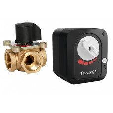 Tervix 312163 Комплект клапану TOR, DN50, Rp 2" та електричного приводу AZOG, 3 точки, 220В АС, (312163)