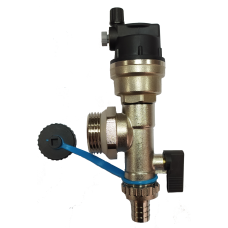 549020 Розповітрювач зі зливним клапаном (синя смужка), Tervix (549020)