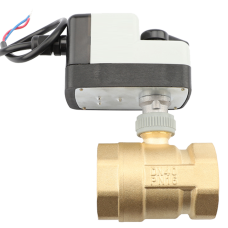 Tervix 205152 2-ходовий кульовий клапан н/в 11/2" DN40 з самозворотним електроприводом Pro Line ZERG (205152)