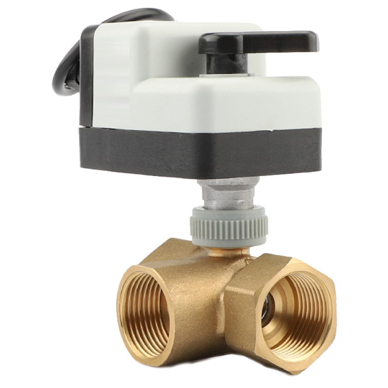 Tervix 206132 3-ходовий зонний клапан н/в 1" DN25 з самозворотним електроприводом Pro Line ZERG (206132)