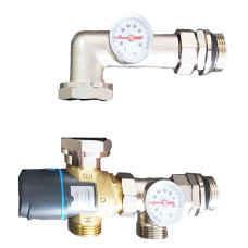 521411 Змішувальний вузол 1" для теплої підлоги Tervix Mixset з термост. клапаном ATM561 без насосу (521411)