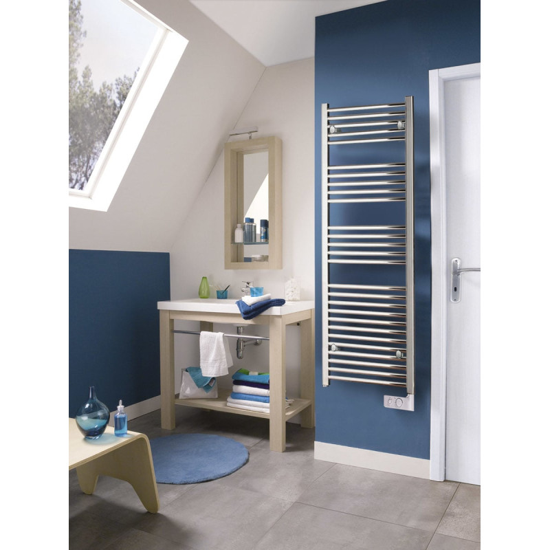 Atlantic Електрична рушникосушарка 2012 хромована 1453х480х100мм 500 Вт (850405)