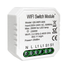 Tervix 432421 Розумний вимикач Pro Line WiFi Switch (1 клавіша / розетка) (432421)