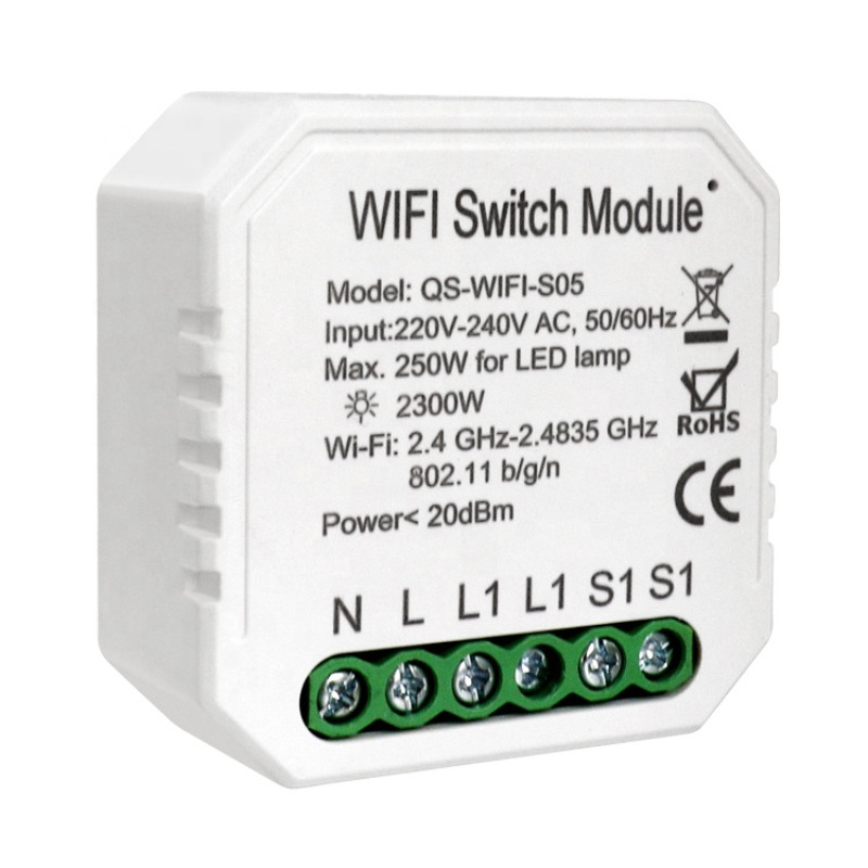 Tervix 432421 Розумний вимикач Pro Line WiFi Switch (1 клавіша / розетка) (432421)