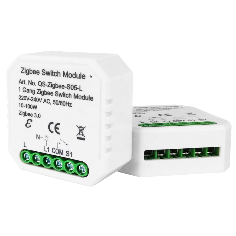 Tervix 432141 Розумний вимикач Pro Line ZigBee Switch (1 клавіша), без нуля (432141)