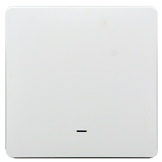 Tervix 432111 Розумний клавішний вимикач Pro Line ZigBee Push Switch (1 клавіша), без нуля (432111)