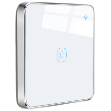 Tervix 432131 Розумний сенсорний вимикач Pro Line ZigBee Touch Switch (1 клавіша), без нуля (432131)