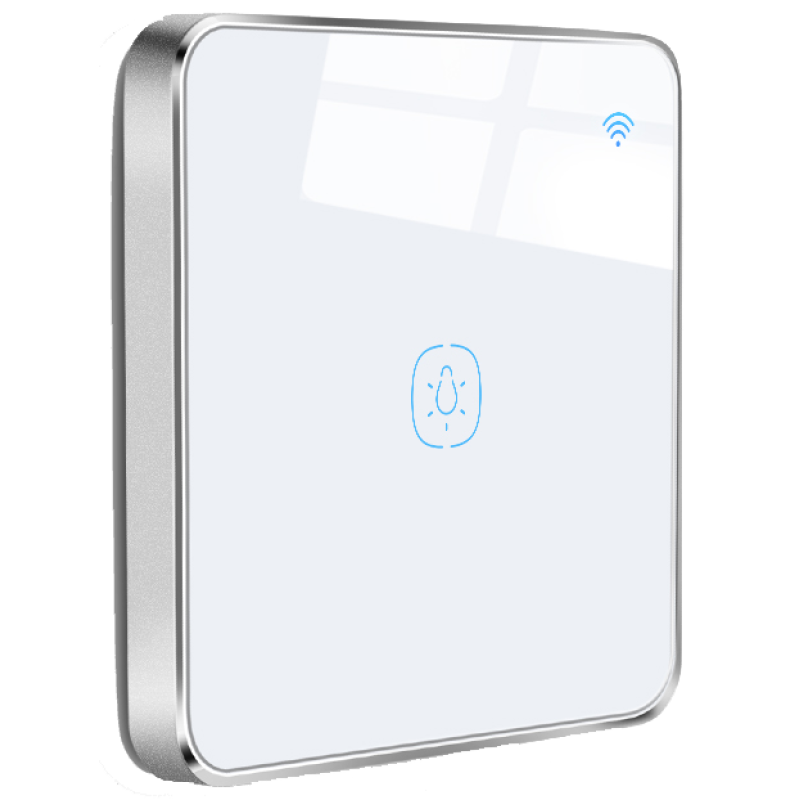 Tervix 432131 Розумний сенсорний вимикач Pro Line ZigBee Touch Switch (1 клавіша), без нуля (432131)