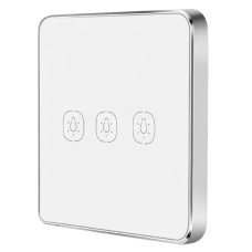 Tervix 438131 Розумний сенсорний вимикач Pro Line ZigBee Touch Switch (3 клавіші), без нуля (438131)
