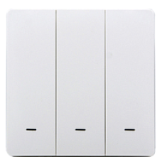 Tervix 438021 Розумна клавішна кнопка-вимикач Pro Line ZigBee Push Button (3 клавіші), на батар. (438021)