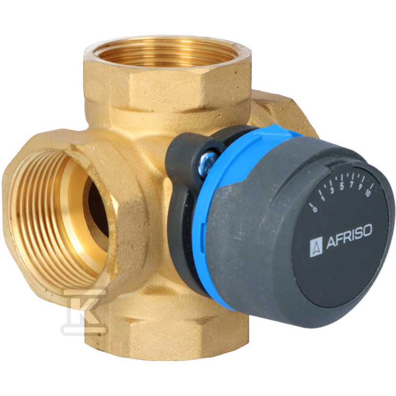 Afriso 1348510 4-ходовий поворотний змішуючий клапан ARV 485 ProClick DN32 Rp 11/4" kvs 16