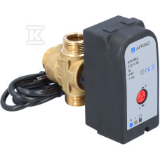 Afriso 1664200 3-ходовий зонний клапан  AZV642 DN15, G3/4", kvs 8, 230В АС, з кабелем