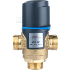 Afriso 1234310 Клапан  термостатичний змішуючий ATM343 DN15, G3/4", 35-60C, Kvs 1,6 м3/г