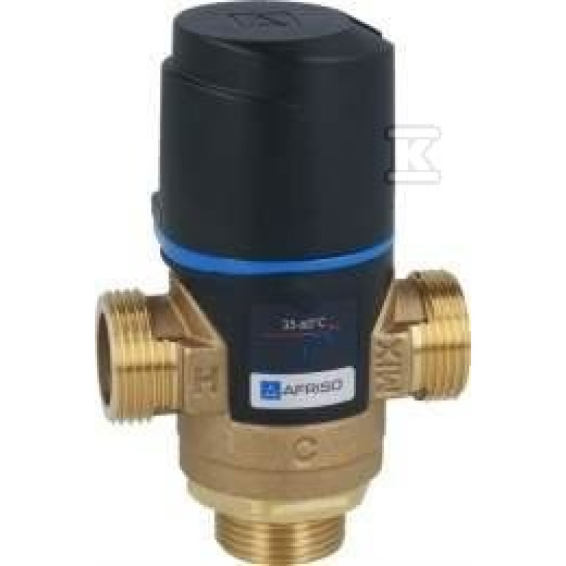 Afriso 1236310 Клапан  термостатичний змішуючий ATM363, DN20, G1", 35-60C, Kvs 1,6 м3/г