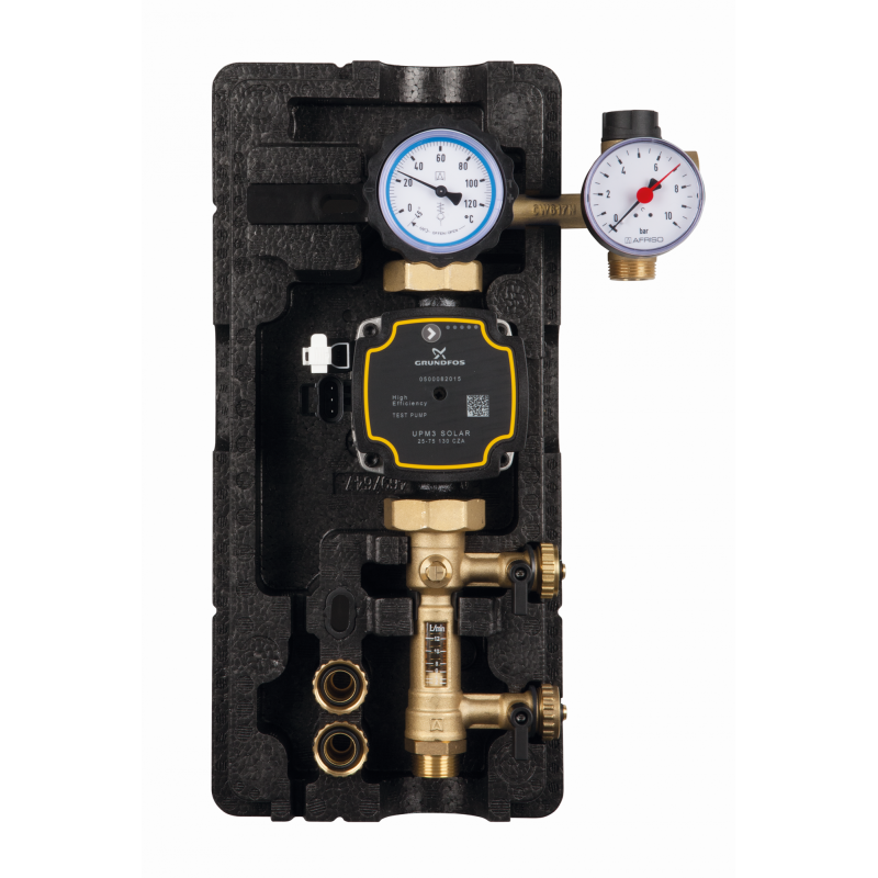 Afriso 77886 насосна група для сонячних систем 130-1, G 3/4" з циркуляційним насосом