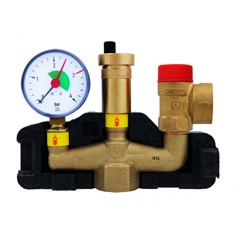 Afriso 775 81 KSG maxi група безпеки котла 100кВт 3бар