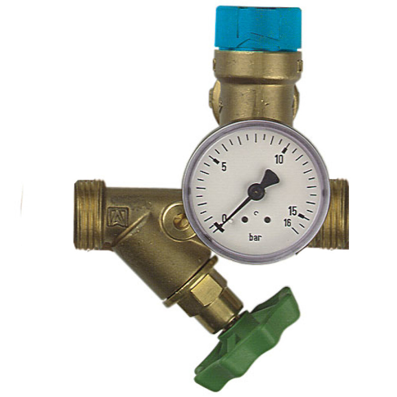 Afriso 779 9 9  Група безпеки до бойлеру DN15 6бар різьбове з'єднання 3/4"