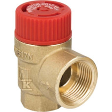 Afriso 42360 MS Запобіжний клапан  для опалювальних систем, 1,5 бар, Rp3/4" х Rp1"