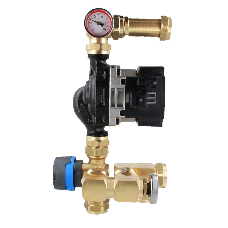 9055100 Змішувальний Модуль BRU для теплої підлоги з клапан AFRISO ом АRV ProClick