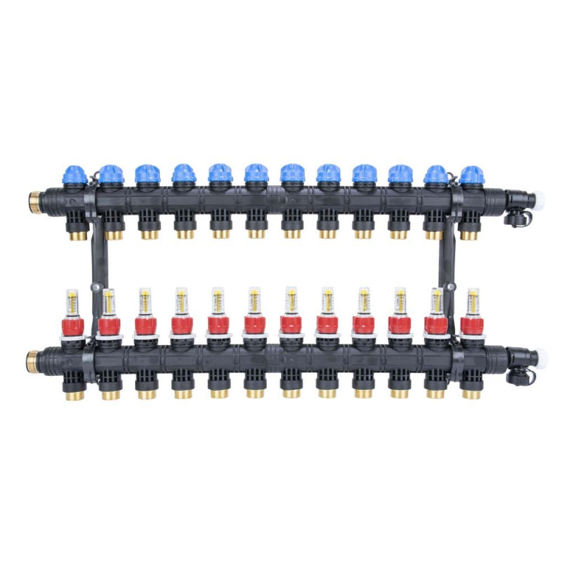 Afriso 81272 Колектор ProCalida EF1 K 12 контурів, G1", 0,2-1,6 л/хв