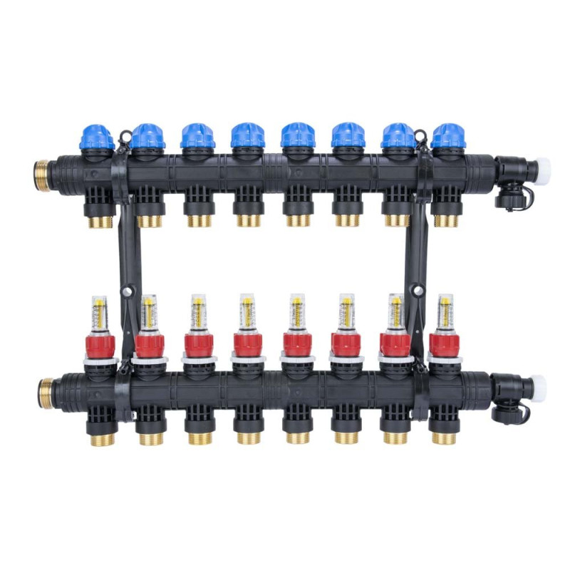 Afriso 81268 Колектор ProCalida EF1 K 8 контурів, G1", 0,2-1,6 л/хв