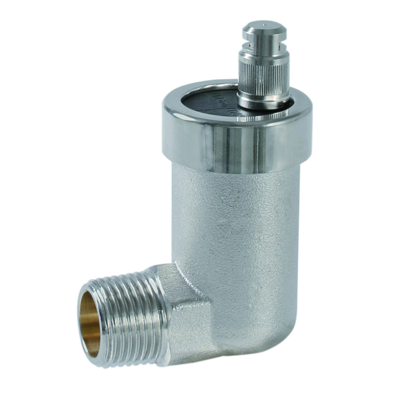 Afriso 7775300 Автоматичний розповітрювач кутовий 1/2" з клапан ом "Aqua-Stop"