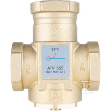 Afriso 1655510 Термічний клапан ATV 555, DN32, Rp 1¼" Kvs 12, 55 °C