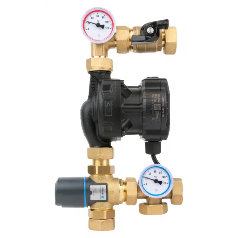 9050120 Змішувальний Модуль BTU 501 AP для тепл.підлoги з клапаном АТМ561, насос AFRISO APH 15-7/130