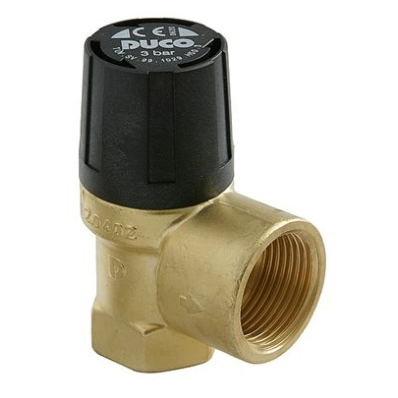 DUCO 25020 Предохранительный клапан 2,5 бар 1"х1 1/4" (25020)